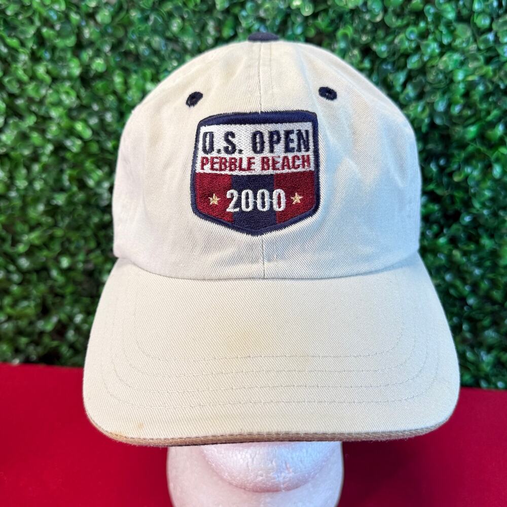 U.S. Open Pebble Beach 2000 Golf Tournament Baseball Cap Vintage Adjustable